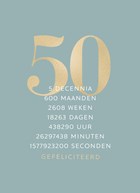 Verjaardagskaart 50 5 decennia